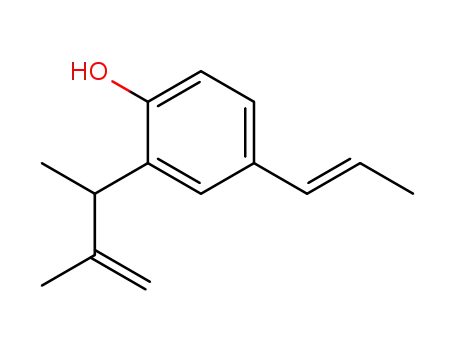 2-(1,2-dimethylprop-2-enyl)-4-prop-1-enylphenol