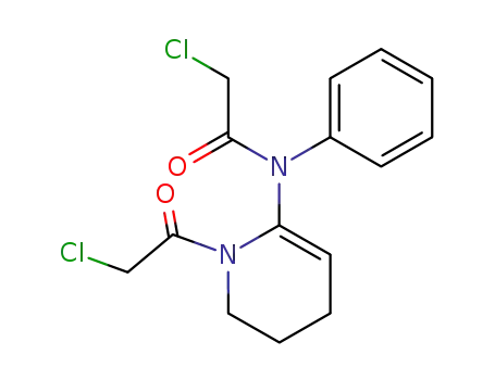 1-(chloroacetyl)-2-(2-chloro-N-phenylacetamido)-1,4,5,6-tetrahydropyridine