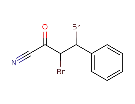 3,4-Dibromo-2-oxo-4-phenyl-butyronitrile