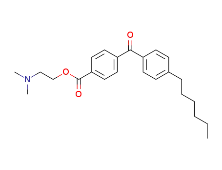 2-(dimethylamino)ethyl 4-(4-hexylbenzoyl)benzoate