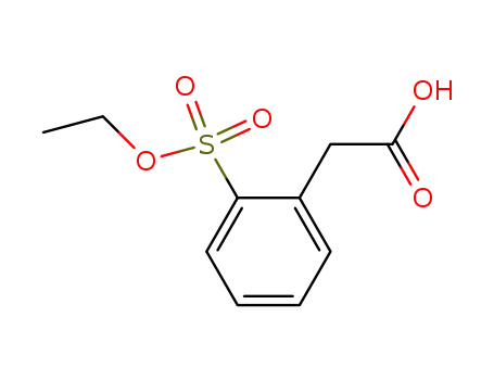 Molecular Structure of 129303-67-9 (ethyl 2-(carboxymethyl)benzenesulphonate)