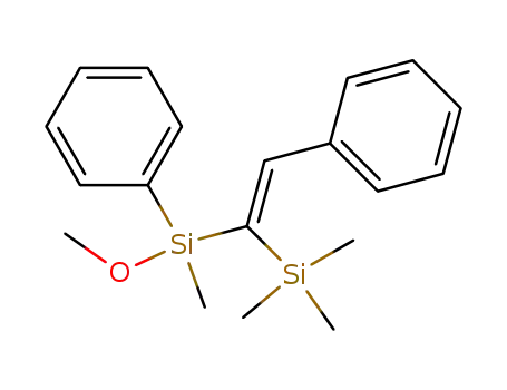1-trimethylsilyl-1-methoxymethylphenylsilyl-2-phenylethene