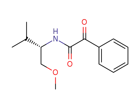 N-(1-methoxymethyl-2-methylpropyl)benzoylformamide