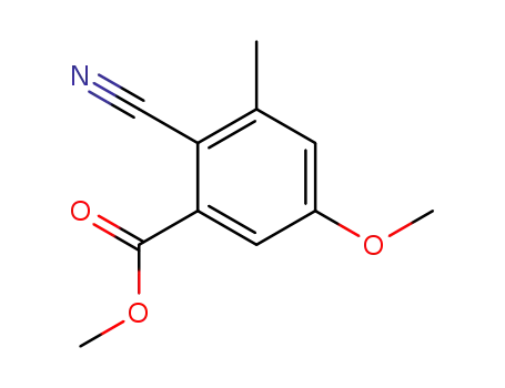 메틸 2-시아노-5-메톡시-3-메틸벤조에이트