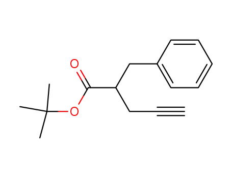 2-Benzyl-pent-4-ynoic acid tert-butyl ester