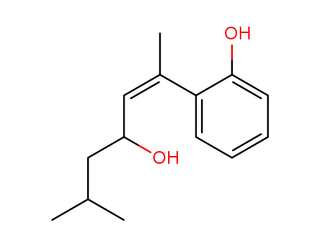 2-((Z)-3-Hydroxy-1,5-dimethyl-hex-1-enyl)-phenol