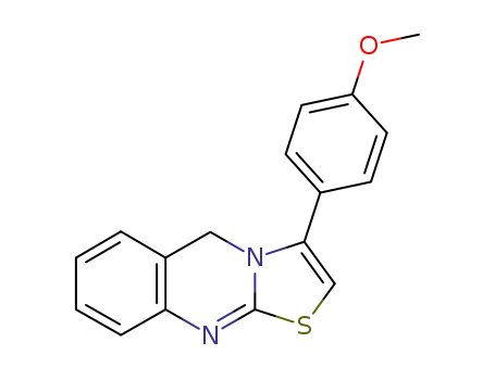 5H-3-(p-anisyl)thiazolo<2,3-b>quinazoline
