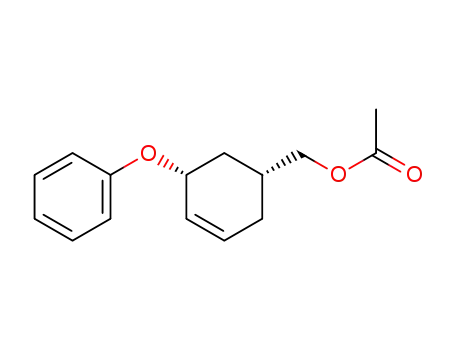 3-Cyclohexene-1-methanol, 5-phenoxy-, acetate, cis-