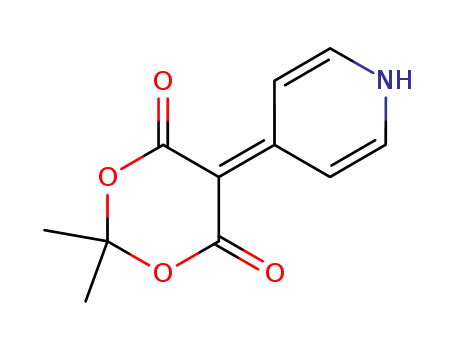 1,3-Dioxane-4,6-dione, 2,2-dimethyl-5-(4-pyridinyl)-