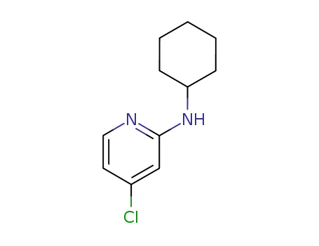 Molecular Structure of 75291-62-2 (4-chloro-N-cyclohexylpyridin-2-amine)