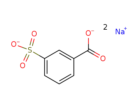 Molecular Structure of 14995-40-5 (3-SULFOBENZOIC ACID DISODIUM SALT MONOHYDRATE)