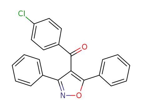 (4-Chloro-phenyl)-(3,5-diphenyl-isoxazol-4-yl)-methanone