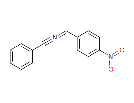 Molecular Structure of 63879-06-1 (Benzonitrile, N-[(4-nitrophenyl)methylene]-)