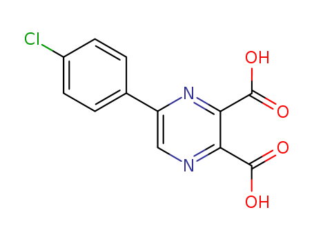 5-(4-Chloro-phenyl)-pyrazine-2,3-dicarboxylic acid