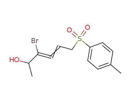 3,4-Hexadien-2-ol, 3-bromo-6-[(4-methylphenyl)sulfonyl]-