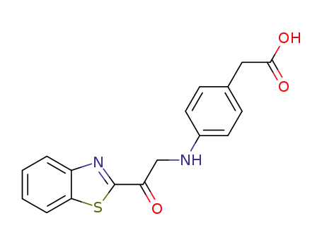 [4-(2-Benzothiazol-2-yl-2-oxo-ethylamino)-phenyl]-acetic acid