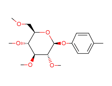 (2R,3R,4S,5R,6S)-3,4,5-Trimethoxy-2-methoxymethyl-6-p-tolyloxy-tetrahydro-pyran