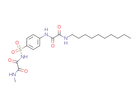 N-((4-(((Decylamino)oxoacetyl)amino)phenyl)sulfonyl)-N'-methylethanediamide