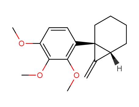 1-(2',3',4'-Trimethoxyphenyl)-7-methylenebicyclo<4.1.0>heptane