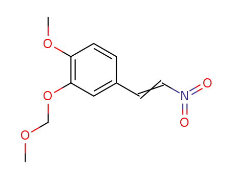 1-Methoxy-2-methoxymethoxy-4-((E)-2-nitro-vinyl)-benzene