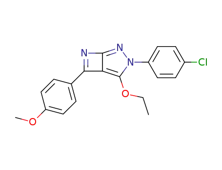 2,3,7-Triazabicyclo[3.2.0]hepta-1,4,6-triene,
3-(4-chlorophenyl)-4-ethoxy-6-(4-methoxyphenyl)-