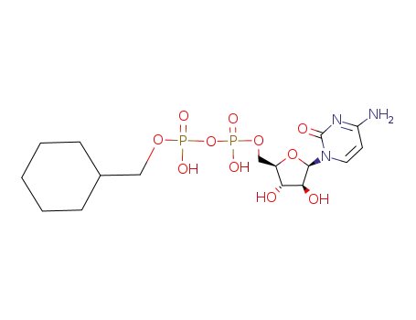 P(1)-(1-cyclohexylmethyl)-P(2)-(1-beta-arabinofuranosylcytosin-5'-yl)pyrophosphate