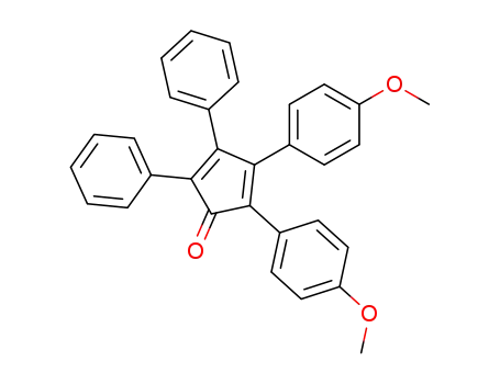 2,3-bis-(p-methoxyphenyl)-4,5-diphenylcyclopenta-2,4-dienone