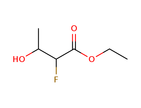 Butanoic acid, 2-fluoro-3-hydroxy-, ethyl ester