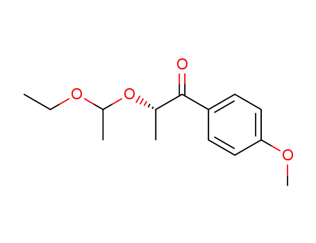 1-Propanone, 2-(1-ethoxyethoxy)-1-(4-methoxyphenyl)-