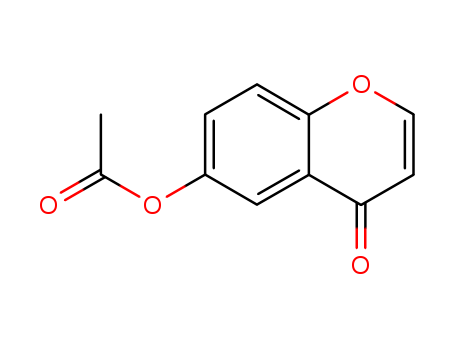 4H-1-Benzopyran-4-one,6-(acetyloxy)-