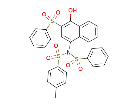 C<sub>29</sub>H<sub>23</sub>NO<sub>7</sub>S<sub>3</sub>
