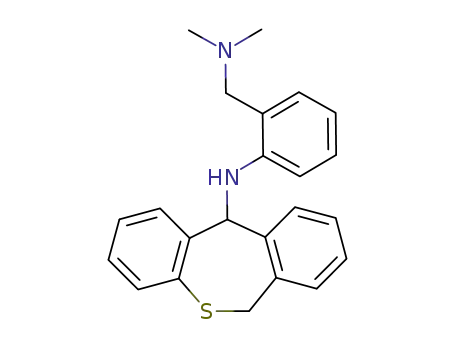 Molecular Structure of 128457-33-0 (N-{2-[(dimethylamino)methyl]phenyl}-6,11-dihydrodibenzo[b,e]thiepin-11-amine)