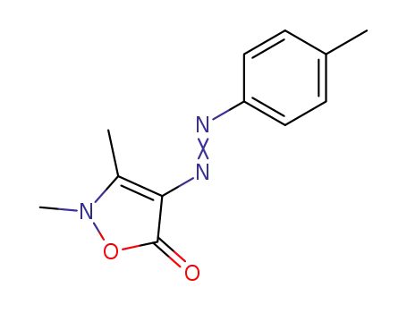 2,3-dimethyl-4-(p-methylphenylazo)isoxazol-5-one