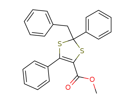 2-benzyl-2,5-diphenyl-4-methoxycarbonyl-1,3-dithiole