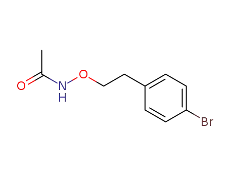O-(2-(4-bromophenyl)ethyl) acetohydroxamate