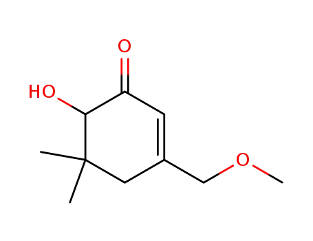 2-Cyclohexen-1-one, 6-hydroxy-3-(methoxymethyl)-5,5-dimethyl-