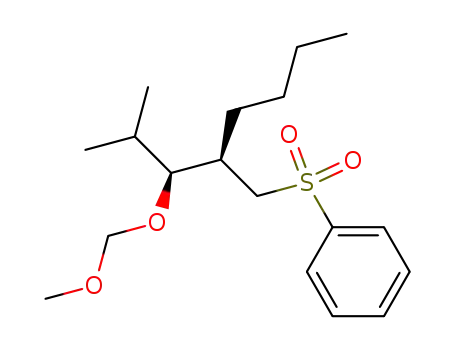 [(R)-2-((S)-1-Methoxymethoxy-2-methyl-propyl)-hexane-1-sulfonyl]-benzene