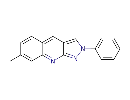 7-Methyl-2-phenyl-2H-pyrazolo[3,4-b]quinoline