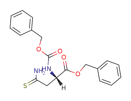Molecular Structure of 82215-19-8 (Cbz-thioasparaginyl benzyl ester)