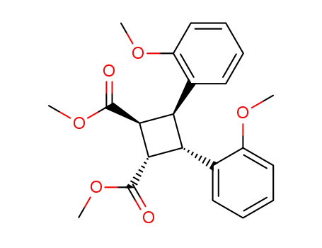 dimethyl t-3,c-4-di-(2-methoxyphenyl)cyclobutane-r-1,t-2-dicarboxylate