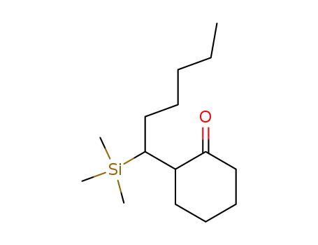2-(1-Trimethylsilanyl-hexyl)-cyclohexanone