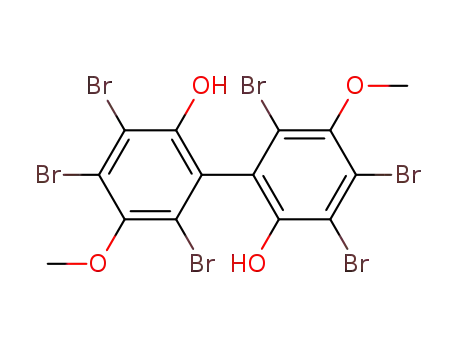3,4,6,3',4',6'-Hexabromo-5,5'-dimethoxy-biphenyl-2,2'-diol