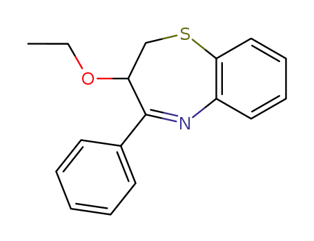 3-ethoxy-4-phenyl-2,3-dihydro-1,5-benzothiazepine