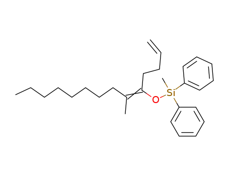 ((Z)-1-But-3-enyl-2-methyl-dec-1-enyloxy)-methyl-diphenyl-silane