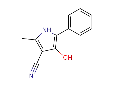 4-hydroxy-2-methyl-5-phenylpyrrolyl-3-carbonitrile