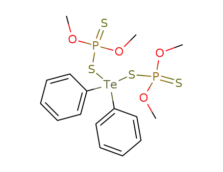 Molecular Structure of 106820-91-1 (C<sub>16</sub>H<sub>22</sub>O<sub>4</sub>P<sub>2</sub>S<sub>4</sub>Te)