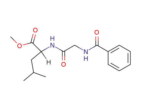<i>N</i>-(<i>N</i>-benzoyl-glycyl)-leucine methyl ester