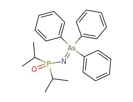 N-(di-isopropylphosphinoyl)triphenylarsoranylideneamine