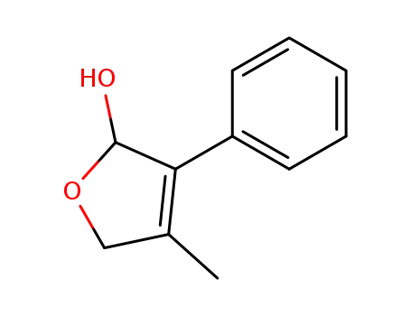 Molecular Structure of 104746-99-8 (4-Methyl-3-phenyl-2,5-dihydro-furan-2-ol)