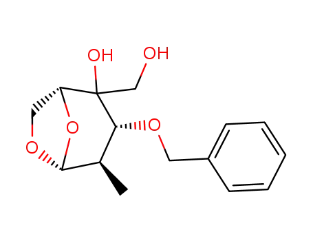 (1R,3R,4R,5R)-3-Benzyloxy-2-hydroxymethyl-4-methyl-6,8-dioxa-bicyclo[3.2.1]octan-2-ol